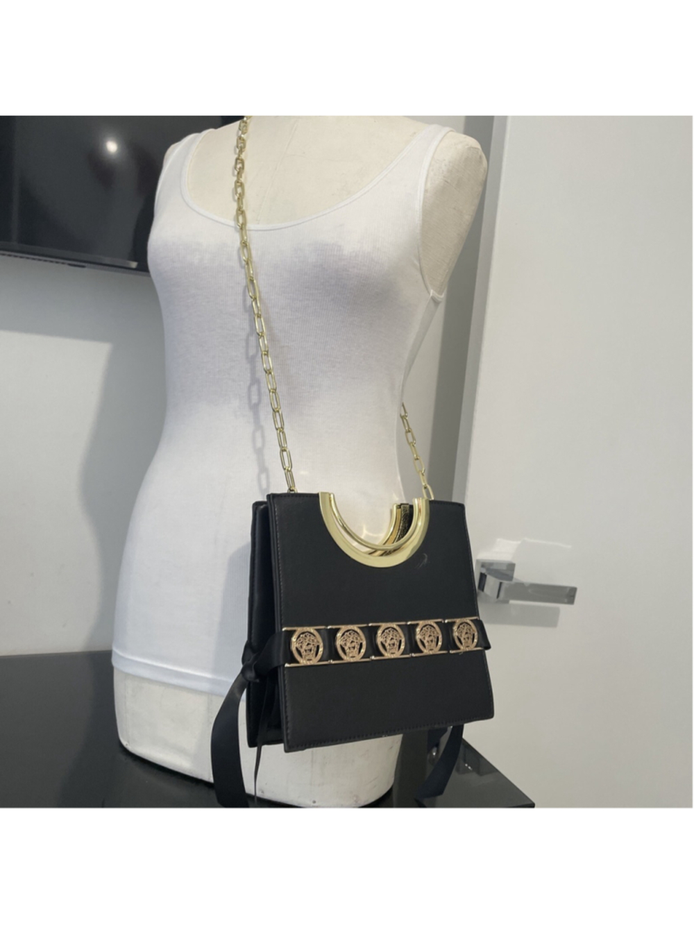 crossbody bags for women black gold
